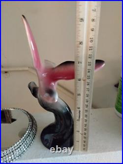 Ceramic Bird In Flight Multi-colored