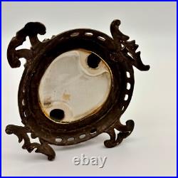 Ceramic Parrot Candle Holder Blue & Green, Handmade Vintage