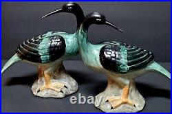 Chelsea House Pair of Water Fowl Loon Bird Figurines Hand Painted Claire Bell