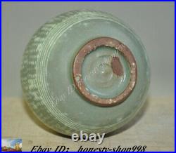 China Dynasty Korea Koryo Porcelain Glaze Crane bird Bottle Pot Vase Jar Statue