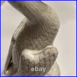 Chinese Blanc De Chine Porcelain Pairs Ducks 10 1/2 figurines Stamped $79