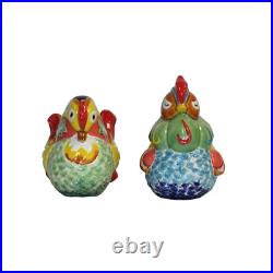 Chinese Ceramic Traditional Pair of Mandarin Duck Figures cs5451