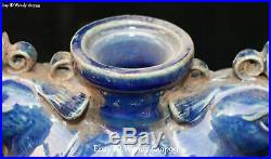 Chinese Old Color Porcelain Phoenix Phenix Fenghuang Bird Head Vase Bottle Jar