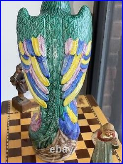 Chinese Porcelain Antique Phoenix Bird, Famille Rose Figure Yu Sang Sing