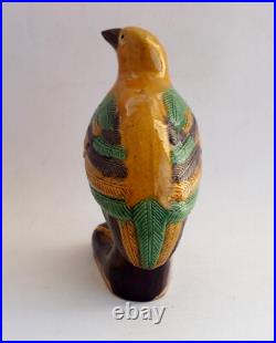Chinese Qing Dynasty Porcelain Bird 18th 19th Century Yellow Green. Quite Scarce