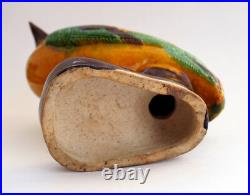 Chinese Qing Dynasty Porcelain Bird 18th 19th Century Yellow Green. Quite Scarce