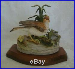 Cybis Skylark Bird Bisque Porcelain Sculpture Statue Figurine Signed Cybis #165