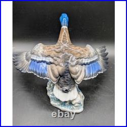 DEFECTIVE Rosenthal Germany Porcelain Mallard Duck Figurine 1577 Hand Pa G3D