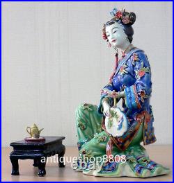 Dream Of The Red Chamber Oriental Great Beauty Porcelain ceramic Lady Figurine