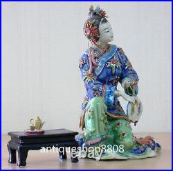 Dream Of The Red Chamber Oriental Great Beauty Porcelain ceramic Lady Figurine
