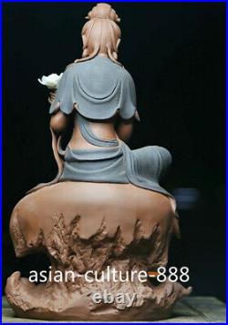 Duhua Pottery Porcelain Free Kwan-yin guanyin Avalokiteshvara Buddha Goddess St