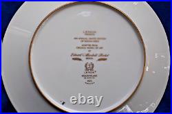 Eight (8) Lenox Boehm Birds Dinner Plates 1970's