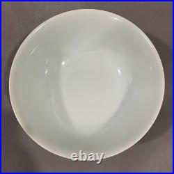 Estate Collectable Art Hand Painting Famille Rose Porcelain Flowers Bird Bowl