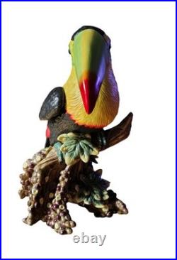 Fitz And Floyd Exotic Birds Toucan Figurine New