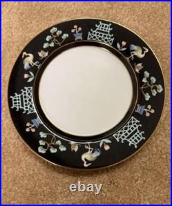 Fitz and Floyd Chinoiserie Birds, Flowers, cups and dinner and salad plates