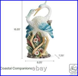Fitz and Floyd Coastal Companion Ceramic Bird Figurine, 16.25-Inch