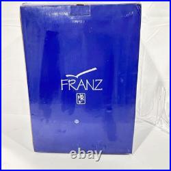 Franz Porcelain Kingfisher Vase Iridescence Collection FZ01190 NIB