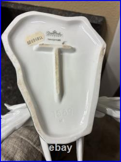 Fritz Heidenreich of Rosenthal, Germany handmade porcelain male courting dove 6