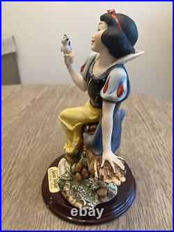 Giuseppe Armani 1993 Disney Snow White with Blue Bird Statue Figurine 0209-C
