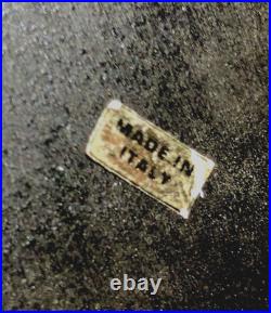 Giuseppe Armani Peacock Small 0720-S Porcelain Sculpture Italy 13.5 Tall & Box