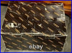 Giuseppe Armani Peacock Small 0720-S Porcelain Sculpture Italy 13.5 Tall & Box