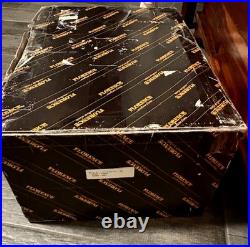 Giuseppe Armani Peacock Small 0720-S Porcelain Sculpture Italy 13.5 Tall & Box