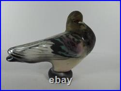 Glo Coalson Art Pottery Pigeon Bird Sculpture Signed Numbered 42/250