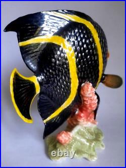 Goebel Vintage Porcelain Statue Figure Fish Marked Made in Germany 6.2 in