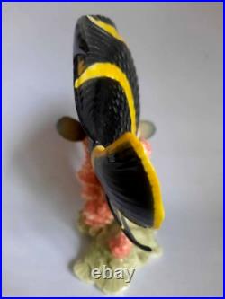 Goebel Vintage Porcelain Statue Figure Fish Marked Made in Germany 6.2 in