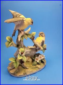 Gold Finch Birds by Andrea Sadek # 8547 Figurine