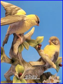 Gold Finch Birds by Andrea Sadek # 8547 Figurine