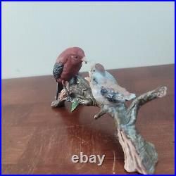 Goto Figurine by GOTO ORIGINALS Scarlet Tanager Porcelain Bird Figurine