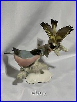 HUTSCHENREUTHER Bavaria Birds Porcelain Vintage