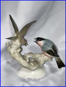HUTSCHENREUTHER Bavaria Birds Porcelain Vintage