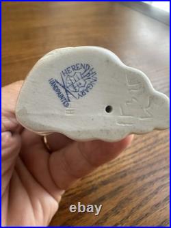 Herend Porcelain Hand Painted Porcelain Pelican Figurine