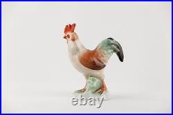 Herend, Rooster Cock Bird 6, Vintage Handpainted Porcelain Figurine! (p144)