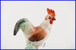 Herend, Rooster Cock Bird 6, Vintage Handpainted Porcelain Figurine! (p144)