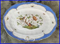 Herend Rothschild Bird Serving Platter