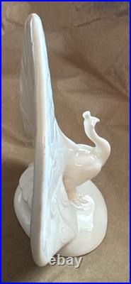 Herend White Porcelain Peacock Mint
