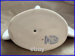 Herend White Porcelain Peacock Mint