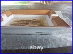 Hermes Paris Ashtray Bird Plate Dish Porcelain Tray Cigar