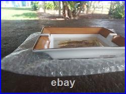 Hermes Paris Ashtray Bird Plate Dish Porcelain Tray Cigar