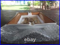 Hermes Paris Ashtray Bird Plate Dish Porcelain Tray Cigar