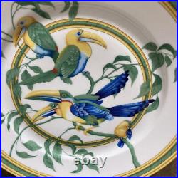 Hermes Toucan Grand Dinner Plate 32 cm Porcelain bird Dinnerware