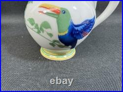 Hermes Toucans (Birds)(1)3 3/8 CreamerMade In FrancePerfect Hermes Toucans (Birds)(1)3 3/8 CreamerMade In FrancePerfect