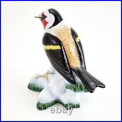 Hollohaza Bird Figurine Goldfinch Bird Figurine