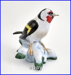 Hollohaza Bird Figurine Goldfinch Bird Figurine