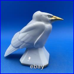 Hutschenreuther Germany Porcelain Figurine Of A Bird, Early Hallmark