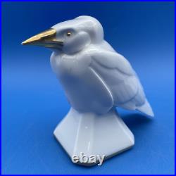 Hutschenreuther Germany Porcelain Figurine Of A Bird, Early Hallmark