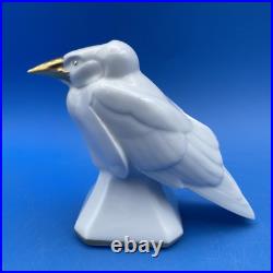 Hutschenreuther Germany Porcelain Figurine Of A Bird, Early Hallmark